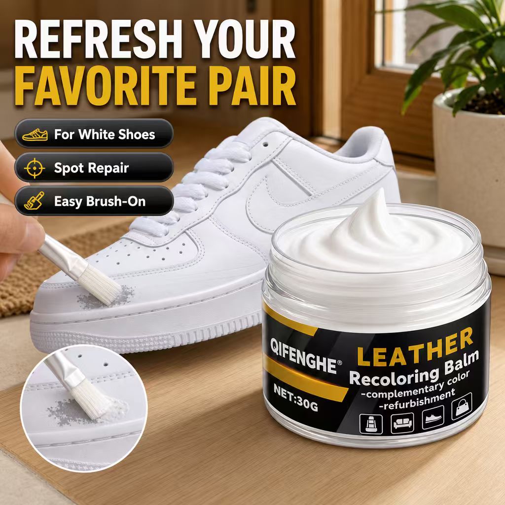 Shoe Brush - Baume réparateur facile pour chaussures blanches